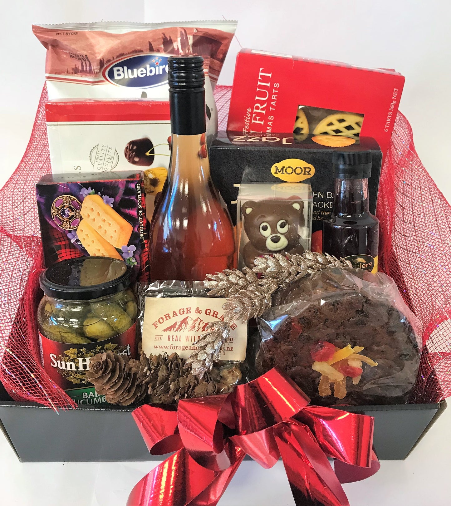 Goodies and Wine Gift Box
