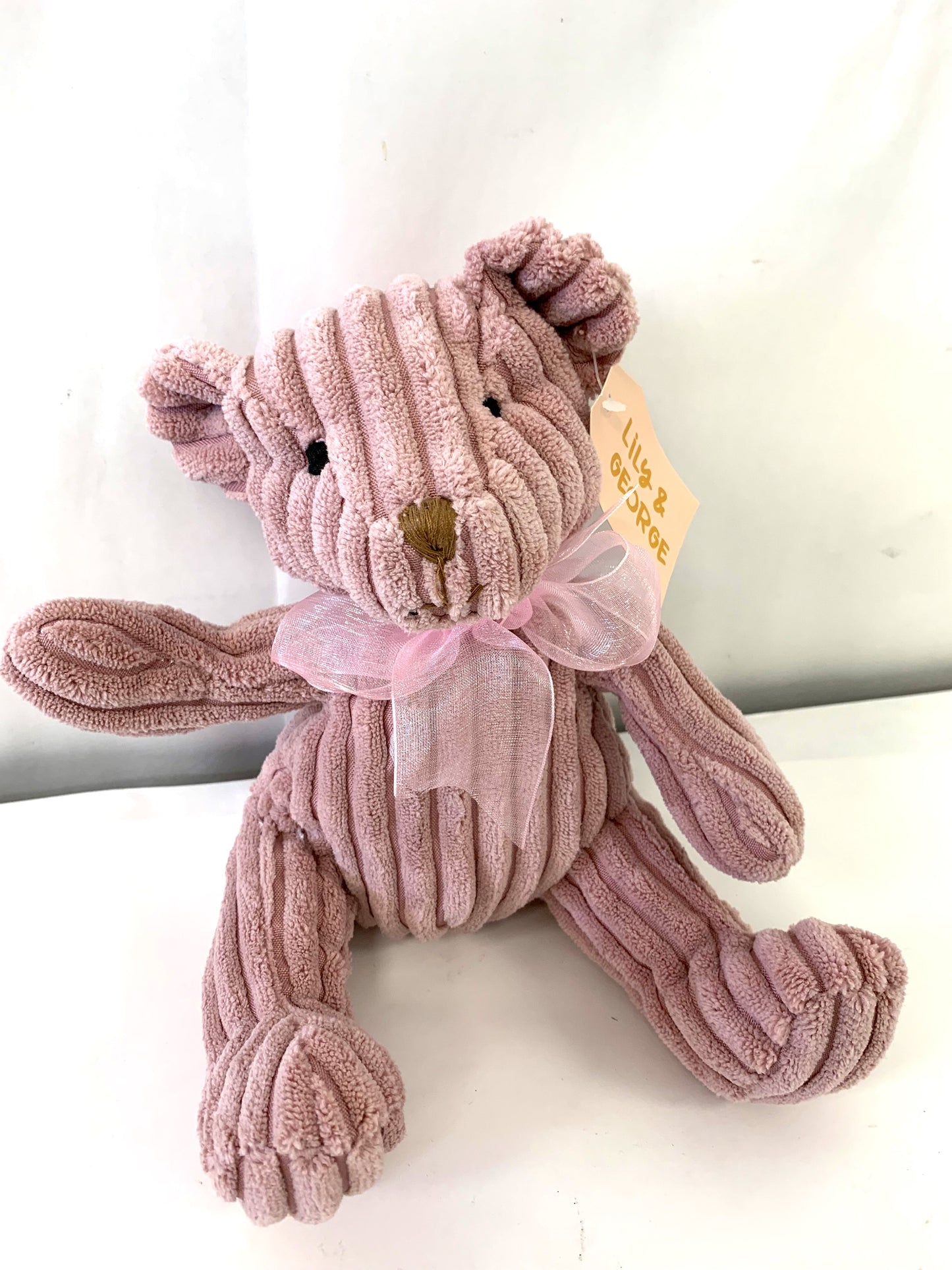 Pink Velvet Teddy