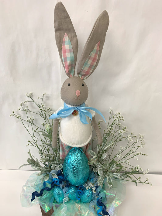 Easter Bunny in Blue