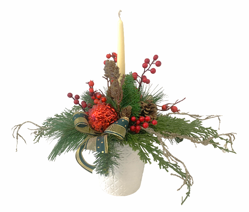 Christmas Table Arrangement