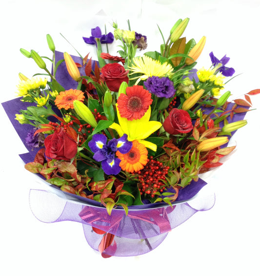 Large Mixed Bright flowers, Bright mixed flowers, Bouquet, Hospital, Birthdays, Anniversaries 