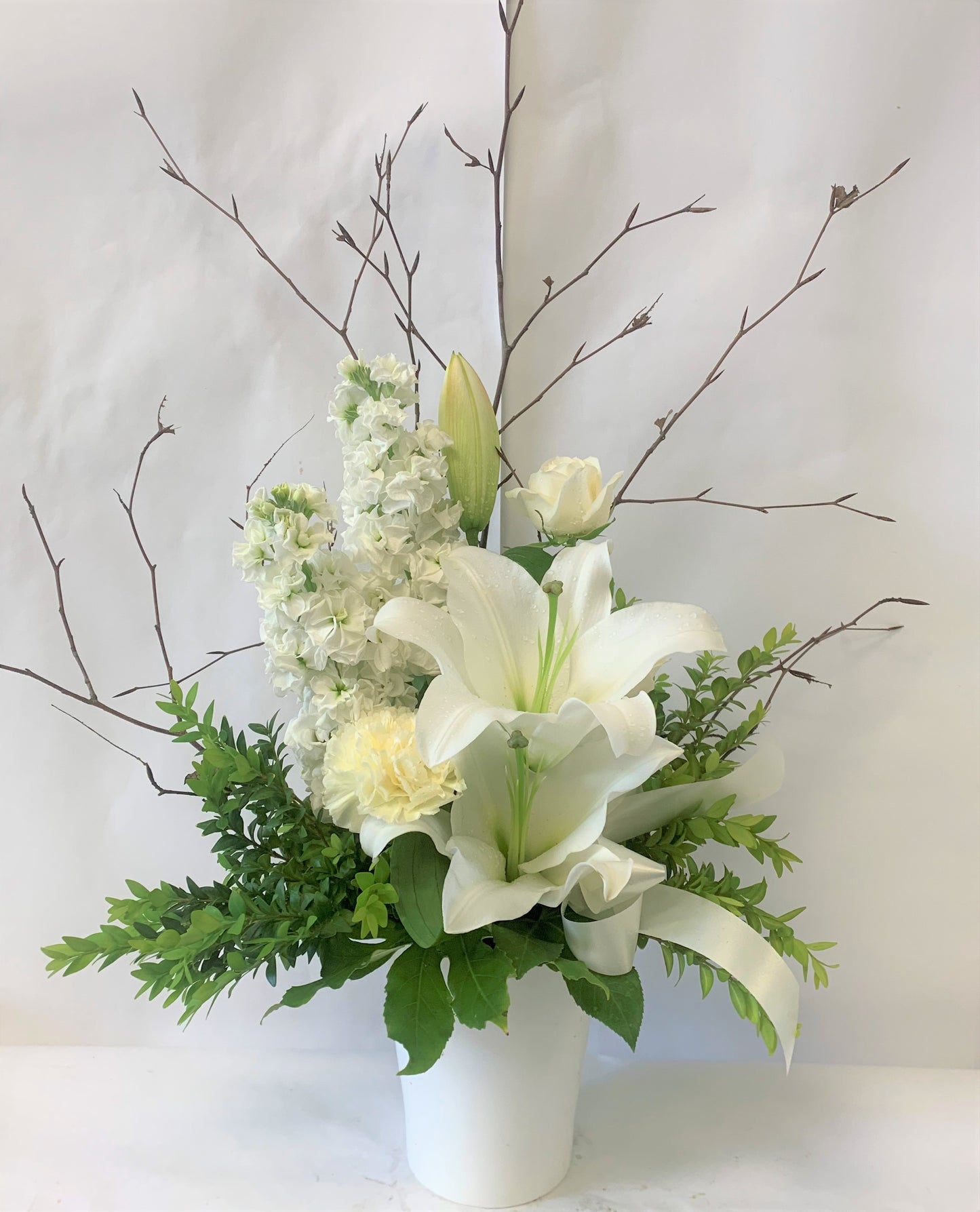 Sympathy Pot Arrangement