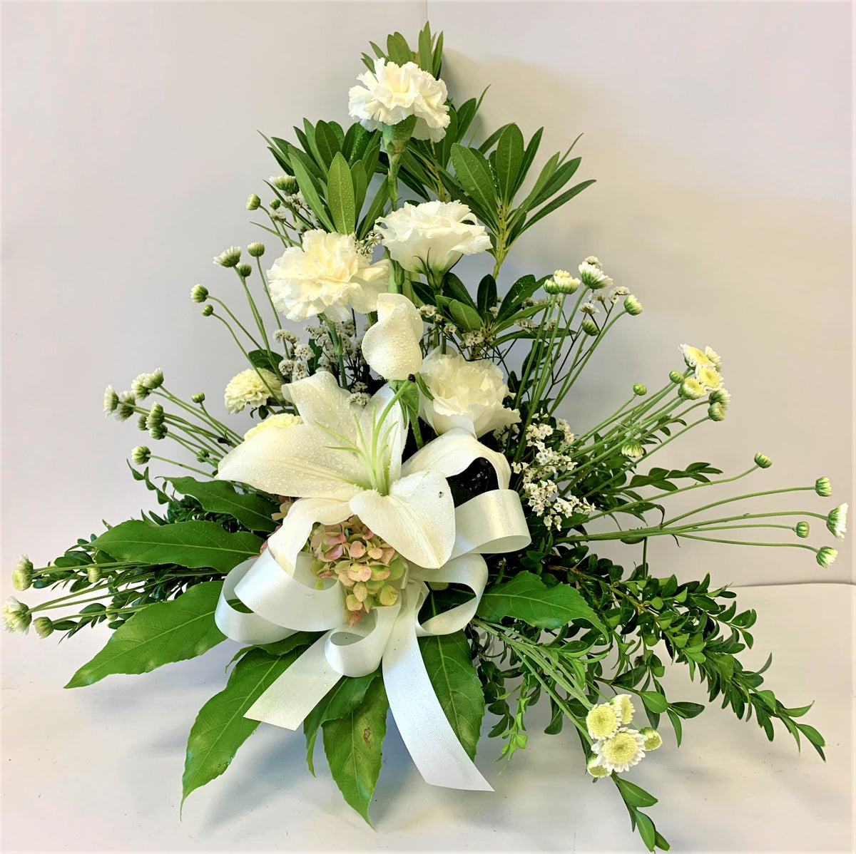 Sympathy Pot Arrangement