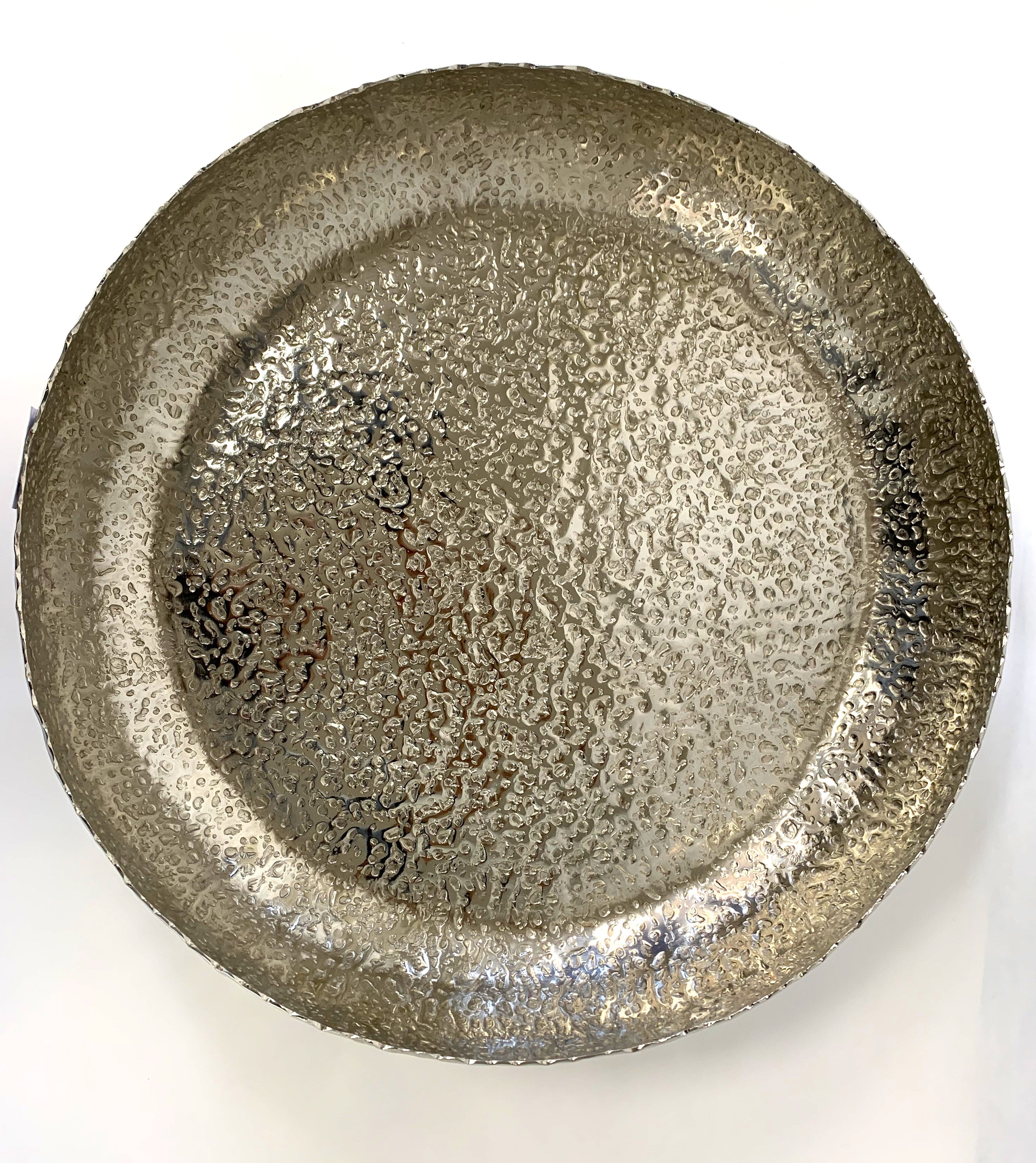 Silver Round Tray – Gails Floral Studio