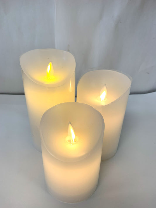 Battery Powered Candle (White)