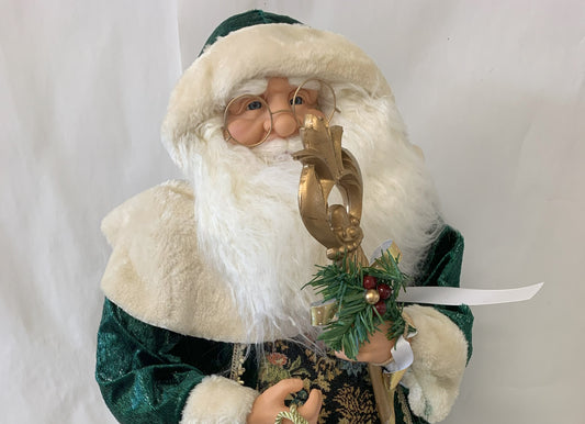 Large Emerald Santa