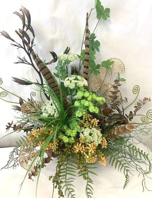 Native and Gold Dried Arrangement