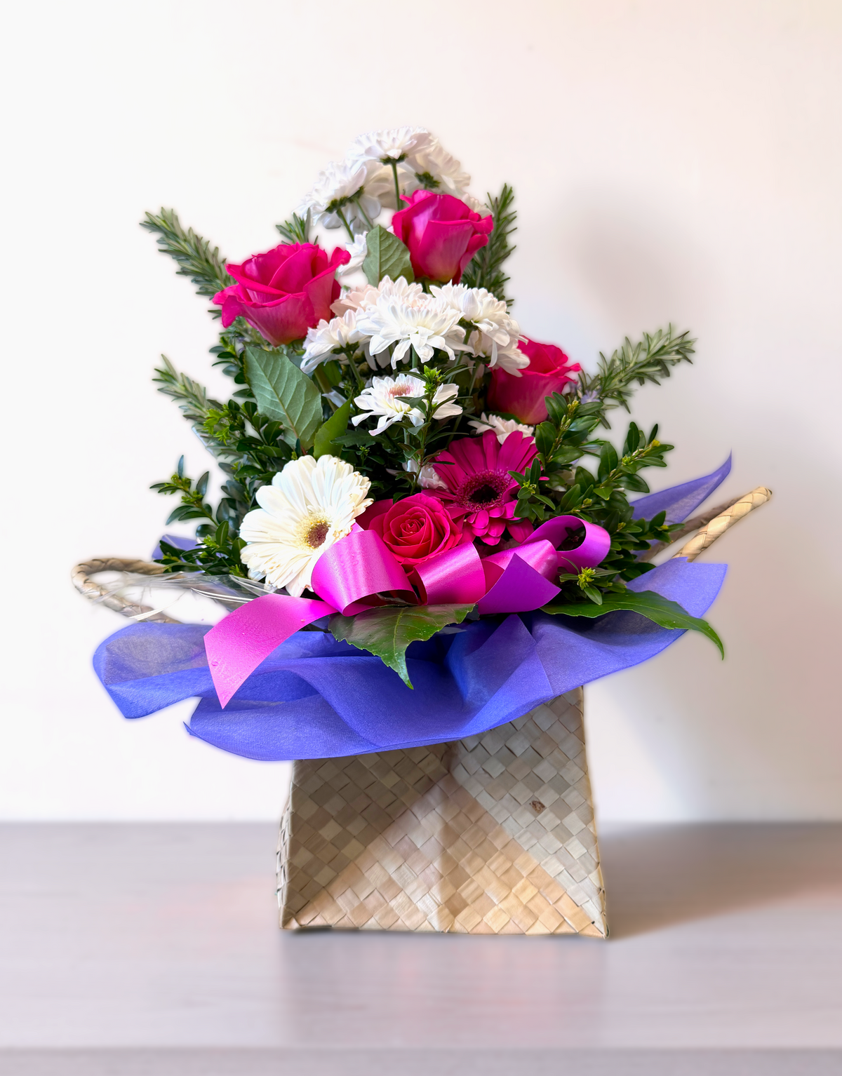 Vibrant Floral Kete Bag