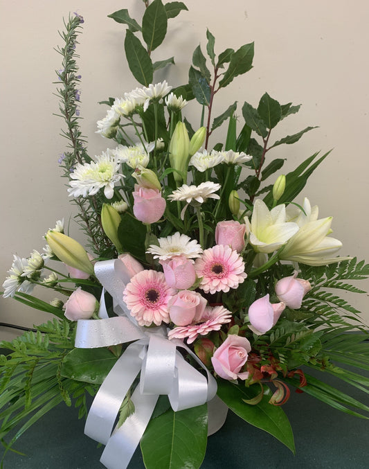 Pink and White Arrangement