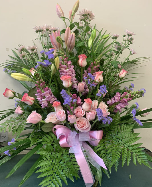 Large Arrangement of Pinks and Purples