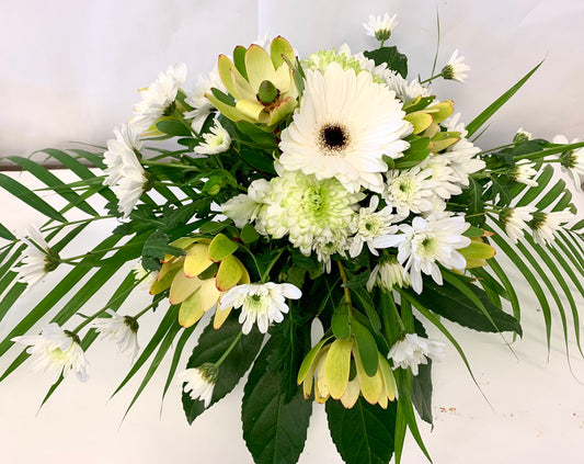 White Floral Centerpiece Arrangement